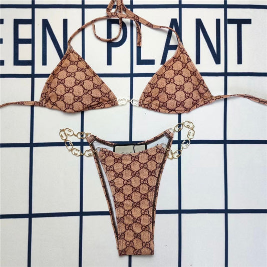 Gucci 2 piece bathing suit