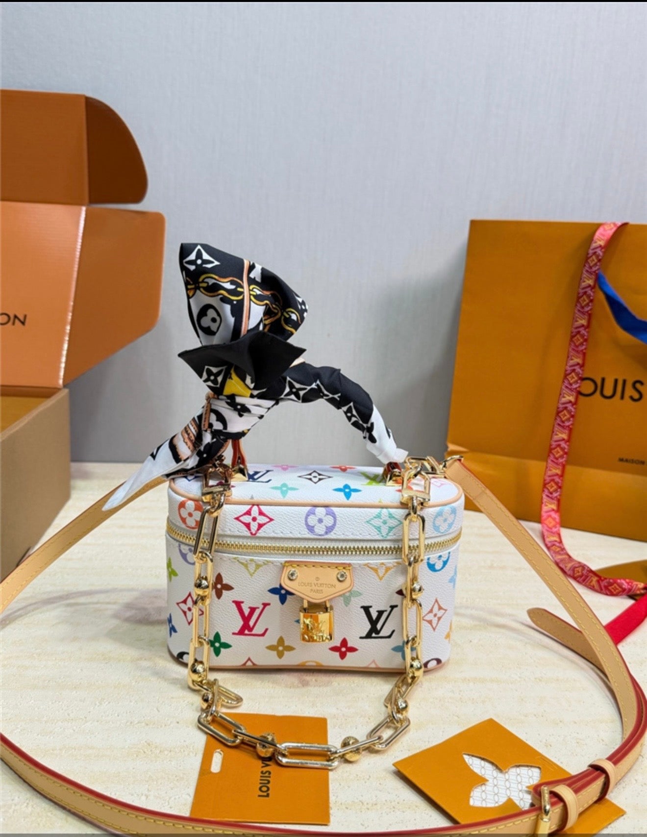 LV vanity bag